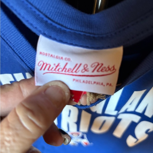 New England Patriots men’s Blue T-Shirt - Picture 3 of 5